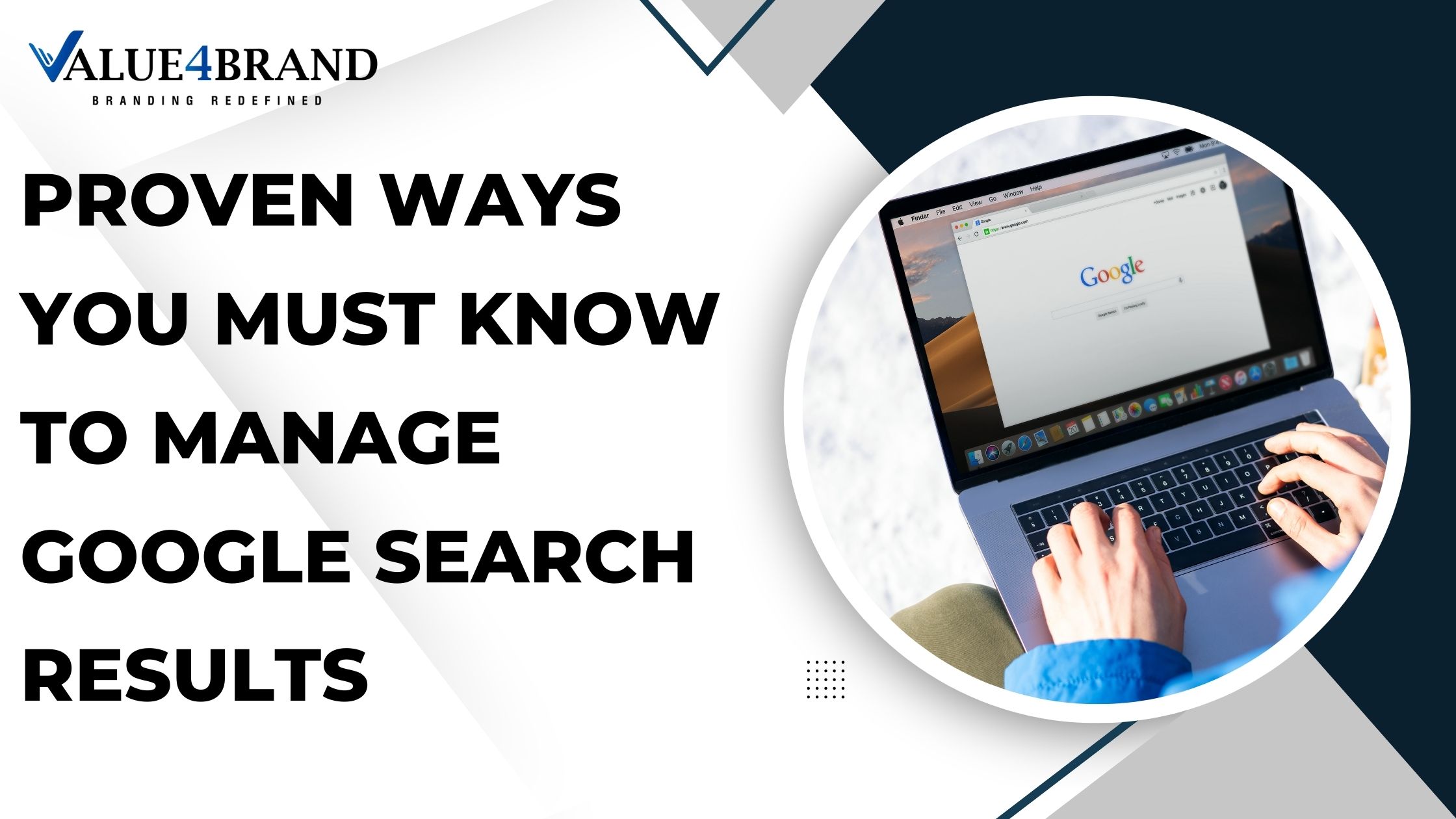 how to manage Google Search Results