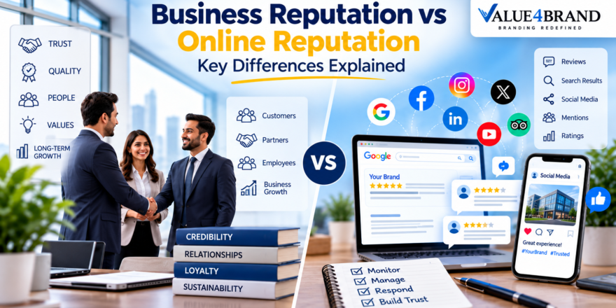Business Reputation vs Online Reputation