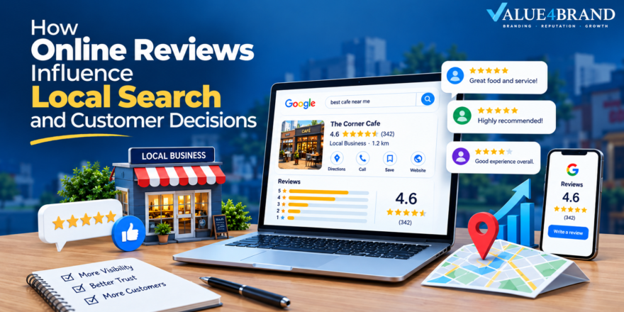 How online reviews influence local SEO rankings and customer decisions